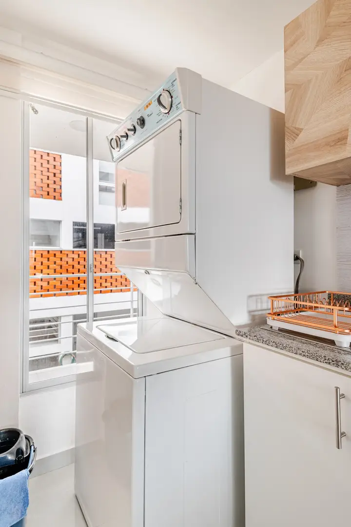 Laundry area with washer and dryer
